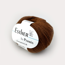 Strikkekit t-shirt med m�nster p� �rmer i Esther