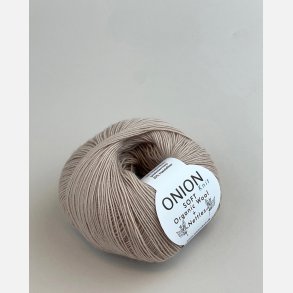 Onion Knit - Soft Orcanic Wool + Nettles - Marcipan