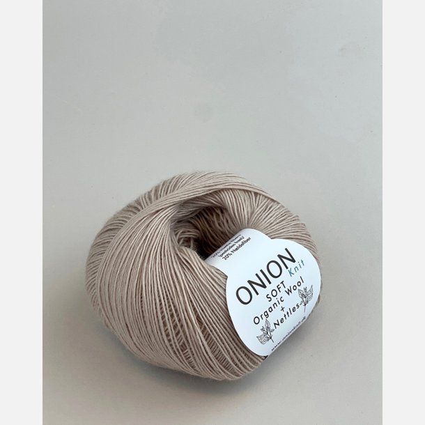 Onion Knit - Soft Orcanic Wool + Nettles - Marcipan
