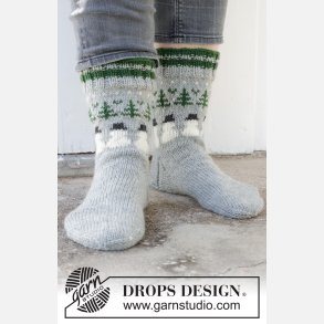 Drops - Snowman Time Socks