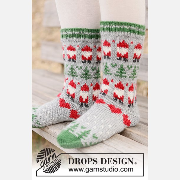 Drops - Christmas Time Socks Kids
