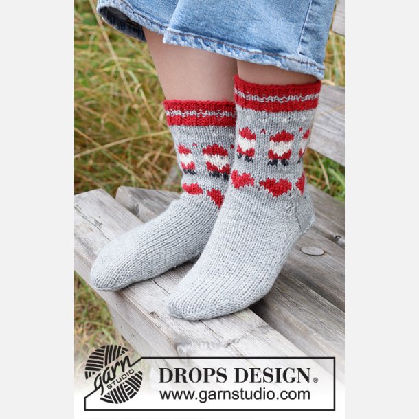 Drops - Santa Time Socks