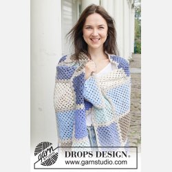 Drops - Arctic Squares Blanket