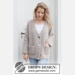 Drops - Silver Moon Cardigan
