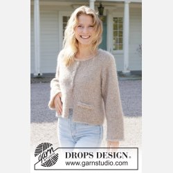 Drops - Almond Butter Cardigan