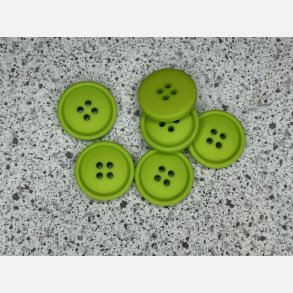 Grn knap 28mm