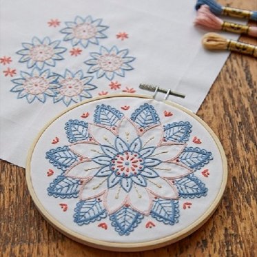Broderi fra Mindfuld Making