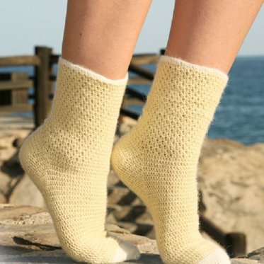 Hæklede Strømper/Sokker