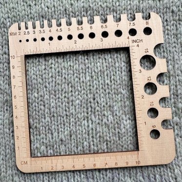 Garn efter strikkefasthed