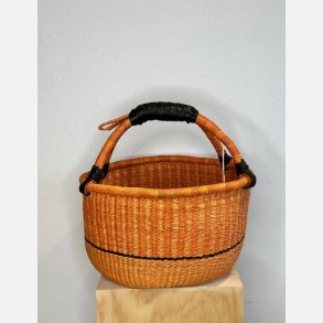 Hammershus Fairtrade kurv small - standard orange