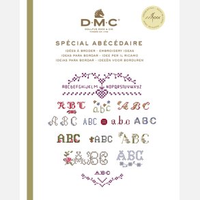 DMC Broderi minibog Alfabetet
