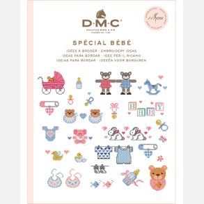 DMC Broderi minibog baby