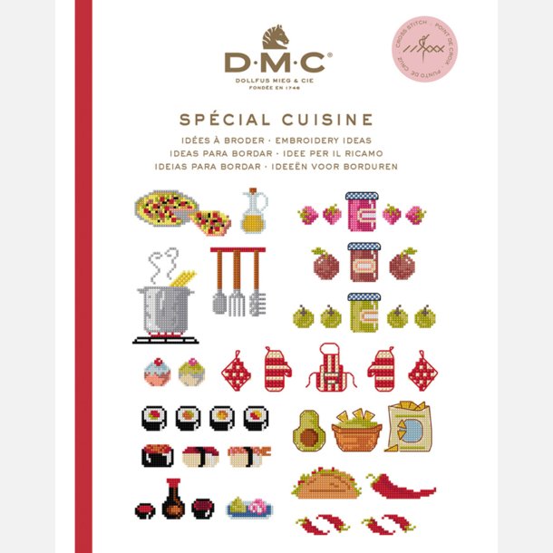 DMC Broderi minibog Mad