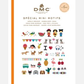 DMC Broderi minibog Mini motiver