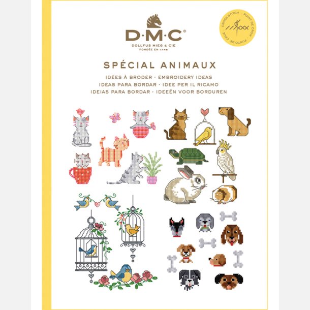 DMC Broderi minibog dyr