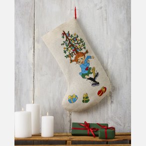 By Permin - Julesok med Pippi der danser