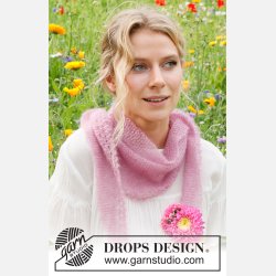 Drops - Pink Soda Shawl