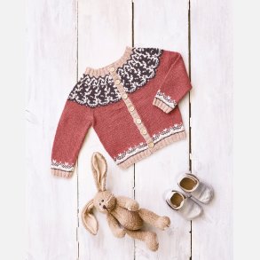 ByPermin Cardigan med kaniner