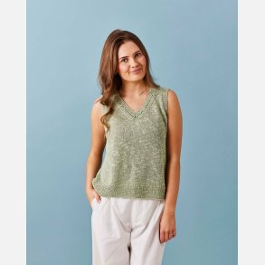 ByPermin opskrift - Top med v-hals