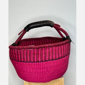 Hammershus Fairtrade kurv Large - Standard pink