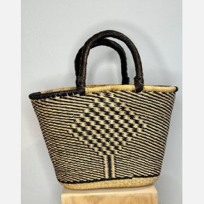 Hammershus Fairtrade kurv V shape Large - traditionel firkant