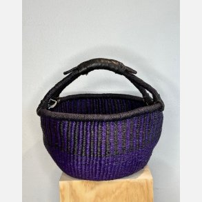 Hammershus Fairtrade kurv Medium - Standard lilla