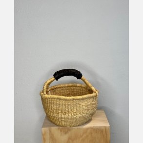 Hammershus Fairtrade kurv small - standard sand