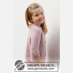 Drops - Pink Peony Cardigan