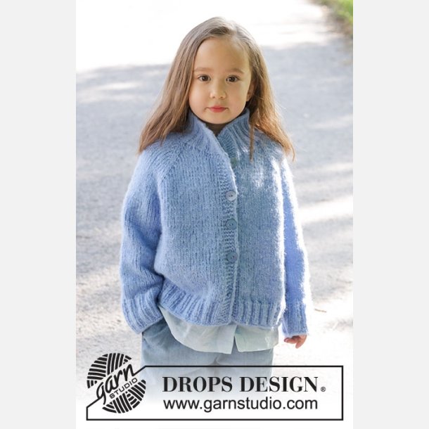 Drops - Little Cloud Blue Cardigan