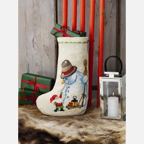 By Permin - Julesok med snemand