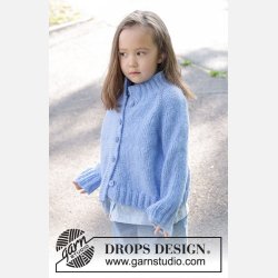 Drops - Little Cloud Blue Cardigan