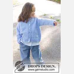 Drops - Little Cloud Blue Cardigan