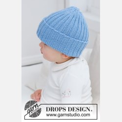 Drops - Blue Cloud Beanie