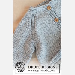 Drops - Dream in Blue Cardigan