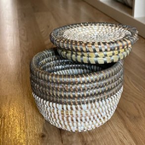 Opbevaringskrukke Unik - S�lv