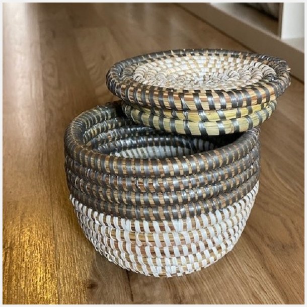 Opbevaringskrukke Unik - S�lv