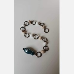 Strikkefisk  med sd fisk i bunden