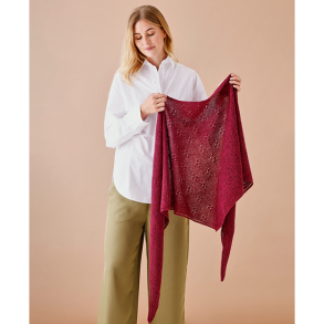 Sjal i enkelt hulmnster