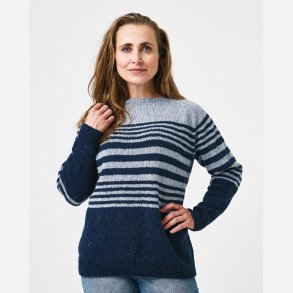 ByPermin gratis opskrift - Let loose stribet bluse