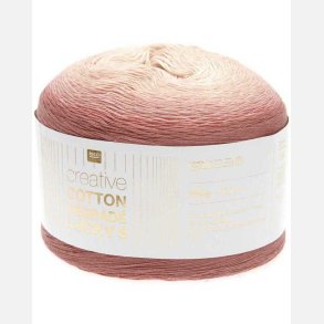 Creative Cotton  Dgrad Lockey 8 apricot
