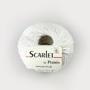 By Permin Scarlet - Hvid