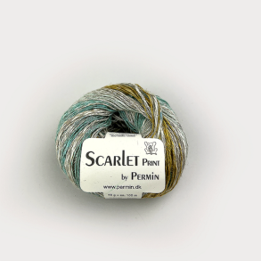 By Permin Scarlet - Print grn