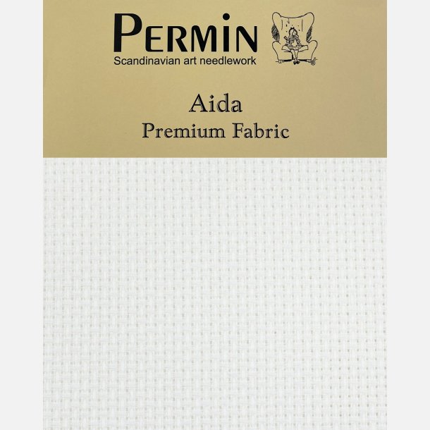 Aida Premium Fabric - White