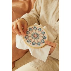 Mindful Making Broderi Kits mandala